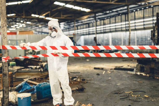 Professional Hoarding Cleanup technician working in Lakeview, OH